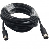 POWERLINK 8P TO 8P male to male , black color ,length 10M